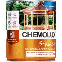 CHEMOLUX klasik červený smrk 0.75lt slabovrstvá lazura