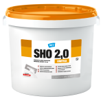 Silikonová hlazená omítkovina SHO 2,0mm bílá 25kg